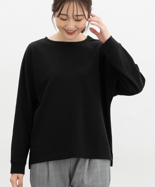 Honeys(ハニーズ)の「ドルマントップス(Tシャツ/カットソー・レディース・オレンジ/ベージュ/グリーン/ブルー/ブラック・L/LL/M)」の7枚目の写真