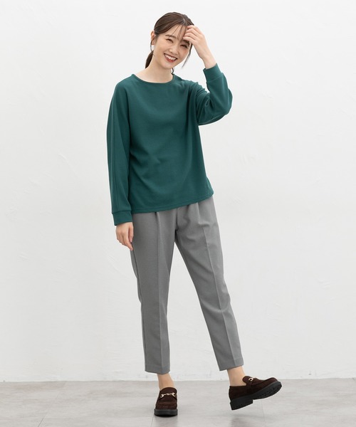 Honeys(ハニーズ)の「ドルマントップス(Tシャツ/カットソー・レディース・オレンジ/ベージュ/グリーン/ブルー/ブラック・L/LL/M)」の11枚目の写真