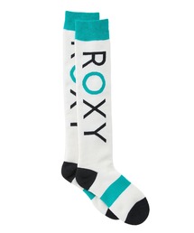 ROXY（ロキシー）の「MISTY SOCKS /ロキシースキースノーボードウェア(靴下・ソックス)（ソックス/靴下）」