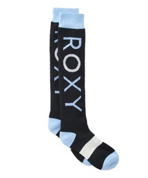 ROXY（ロキシー）の「MISTY SOCKS /ロキシースキースノーボードウェア(靴下・ソックス)（ソックス/靴下）」