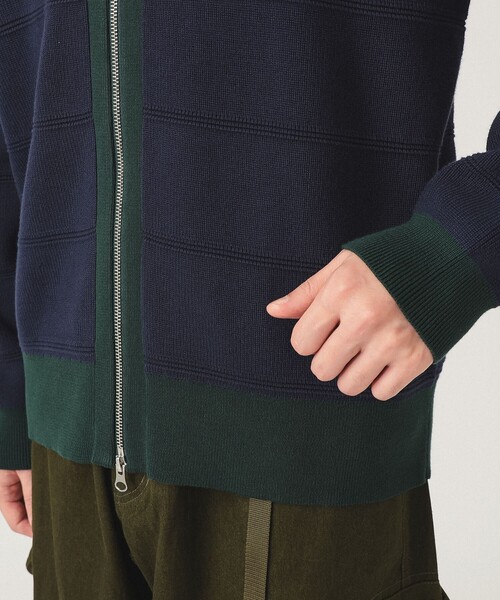 LACOSTE（ラコステ）の「【別注】LACOSTE / ジップ カーディガン（ニット/セーター・メンズ・ブラック/ベージュ/ネイビー・2/3/4/5）」の14枚目の写真