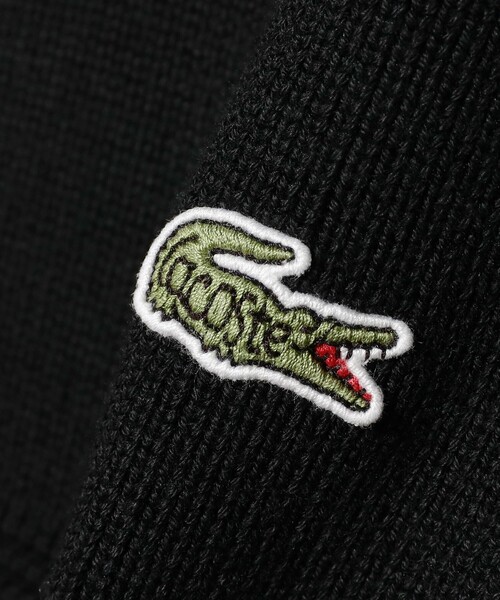LACOSTE（ラコステ）の「【別注】LACOSTE / ジップ カーディガン（ニット/セーター・メンズ・ブラック/ベージュ/ネイビー・2/3/4/5）」の19枚目の写真