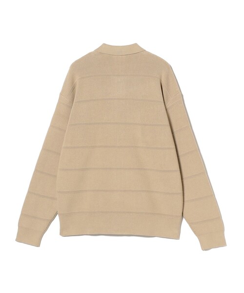 LACOSTE（ラコステ）の「【別注】LACOSTE / ジップ カーディガン（ニット/セーター・メンズ・ブラック/ベージュ/ネイビー・2/3/4/5）」の21枚目の写真