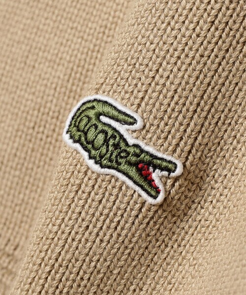 LACOSTE（ラコステ）の「【別注】LACOSTE / ジップ カーディガン（ニット/セーター・メンズ・ブラック/ベージュ/ネイビー・2/3/4/5）」の22枚目の写真