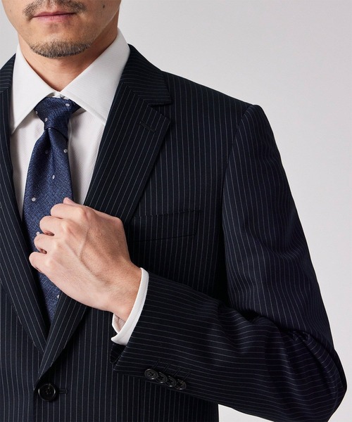 ポール・スミス　 ピンストライプ スーツ　セット　クリーニング済み　Ｌサイズ ポール・スミス ピンストライプ スーツ セット クリーニング済み L