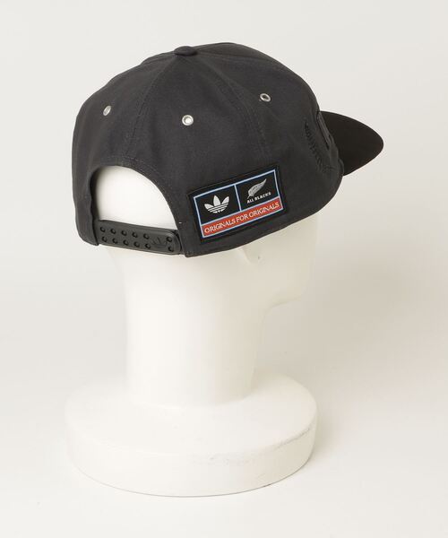 adidas(アディダス)の「ORIGINALS × オールブラックス スナップバック トラッカーキャップ / アディダスオリジナルス adidas Originals(キャップ・メンズ・グレー・X-LARGE/S/LARGE)」の6枚目の写真