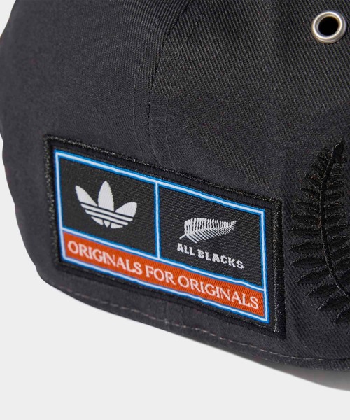 adidas(アディダス)の「ORIGINALS × オールブラックス スナップバック トラッカーキャップ / アディダスオリジナルス adidas Originals(キャップ・メンズ・グレー・X-LARGE/S/LARGE)」の5枚目の写真