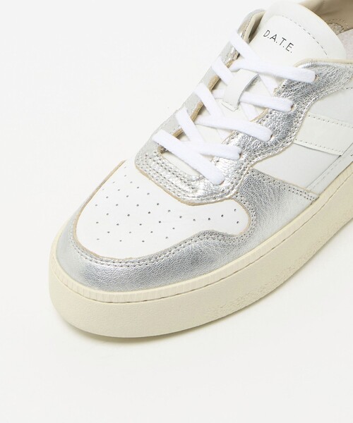 D.A.T.E.（デイト）の「＜D.A.T.E.＞COURT プラットフォーム スニーカー（スニーカー・レディース・ホワイト・24.5cm/25.5cm/23.5cm）」の8枚目の写真