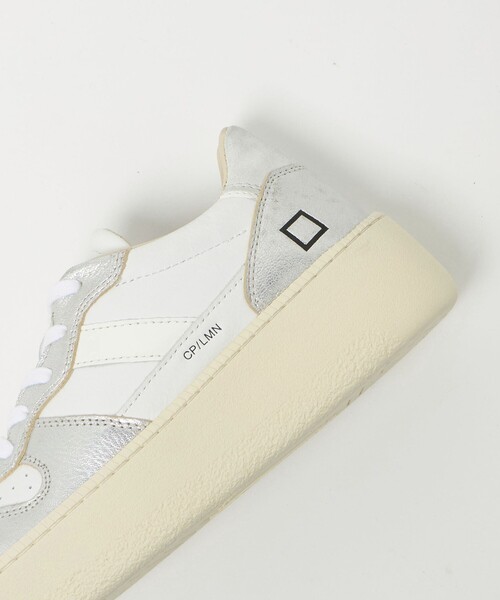 D.A.T.E.（デイト）の「＜D.A.T.E.＞COURT プラットフォーム スニーカー（スニーカー・レディース・ホワイト・24.5cm/25.5cm/23.5cm）」の9枚目の写真