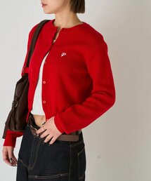 WHO'S WHO gallery | ワンポイントクルーカーデ(カーディガン/ボレロ)