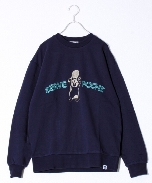 FREDY MAC(フレディーマック)の「【FREDYMAC】SERVE POCHI 裏毛スウェット(スウェット・メンズ・ライトグレー/ネイビー・S/M/L)」の2枚目の写真