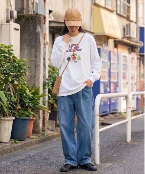 Mac-House(マックハウス)の「【T-GRAPHICS / ティーグラフィックス】ゲームデザイン長袖Tシャツ(Tシャツ/カットソー・メンズ・グレー/チャコールグレー/ホワイト/ブルーグリーン/ブラック・XL/L/M/S)」の1枚目の写真