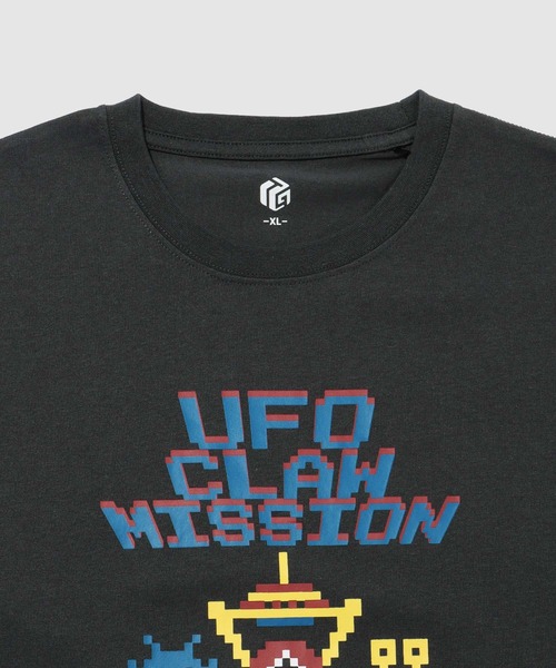 Mac-House(マックハウス)の「【T-GRAPHICS / ティーグラフィックス】ゲームデザイン長袖Tシャツ(Tシャツ/カットソー・メンズ・グレー/チャコールグレー/ホワイト/ブルーグリーン/ブラック・XL/L/M/S)」の6枚目の写真