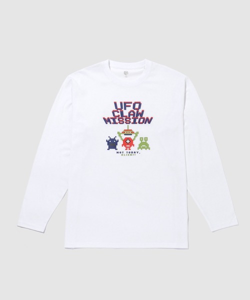 Mac-House(マックハウス)の「【T-GRAPHICS / ティーグラフィックス】ゲームデザイン長袖Tシャツ(Tシャツ/カットソー・メンズ・グレー/チャコールグレー/ホワイト/ブルーグリーン/ブラック・XL/L/M/S)」の11枚目の写真