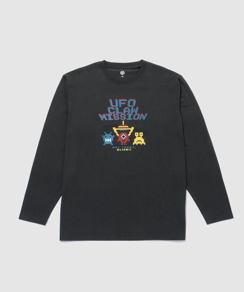 Mac-House(マックハウス)の「【T-GRAPHICS / ティーグラフィックス】ゲームデザイン長袖Tシャツ(Tシャツ/カットソー・メンズ・グレー/チャコールグレー/ホワイト/ブルーグリーン/ブラック・XL/L/M/S)」の12枚目の写真