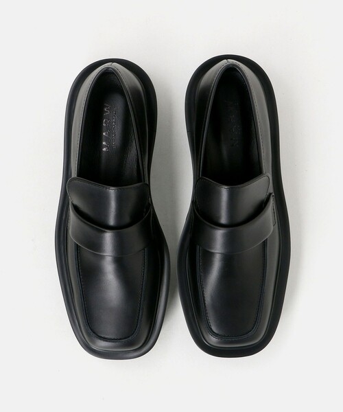 マルゥユナイテッドアローズ オデットエオディール ローファー 23.5 黒 マルゥ ユナイテッドアローズ＋オデット エ オディールのコラボ