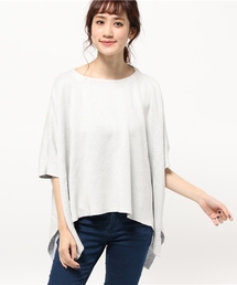 【CAPRICIEUX LE'MAGE】Wフェイスポンチョ