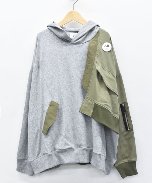 STOF（ストフ）の「FUSION HOODIE（パーカー・メンズ・ブラック/グレー・S/M）」の16枚目の写真