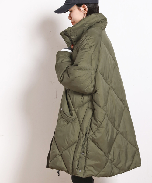 OOF WEAR(オーフウエア)の「【OOF WEAR/オーフウェア】long padding coat(ダウンジャケット/コート・レディース・カーキ・FREE)」の1枚目の写真