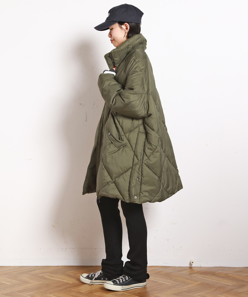 OOF WEAR(オーフウエア)の「【OOF WEAR/オーフウェア】long padding coat(ダウンジャケット/コート・レディース・カーキ・FREE)」の7枚目の写真