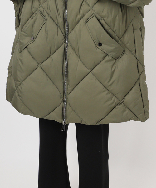 OOF WEAR(オーフウエア)の「【OOF WEAR/オーフウェア】long padding coat(ダウンジャケット/コート・レディース・カーキ・FREE)」の18枚目の写真