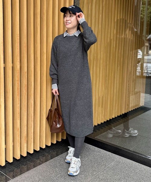 セール】タスマニアラム ニットワンピース（ニット/セーター）｜MICO