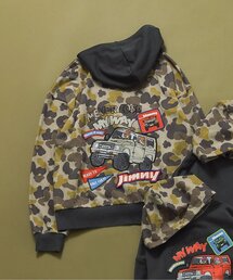 BREEZE（ブリーズ）の「【リンク】Jimnyコラボ ワッペンパーカー(大人)（パーカー）」