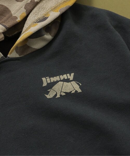 BREEZE(ブリーズ)の「【リンク】Jimnyコラボ ワッペンパーカー(大人)(パーカー・メンズ・ブラック/カーキ・LARGE/MEDIUM)」の7枚目の写真