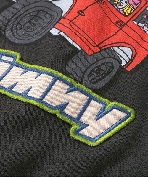 BREEZE(ブリーズ)の「【リンク】Jimnyコラボ ワッペンパーカー(大人)(パーカー・メンズ・ブラック/カーキ・LARGE/MEDIUM)」の13枚目の写真