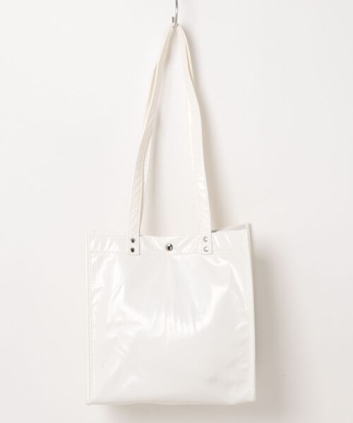 EDT（イーディーティー）の「【RES】【EDT / イーディーティー】BOXBAG（トートバッグ・レディース・ホワイト・FREE）」の2枚目の写真