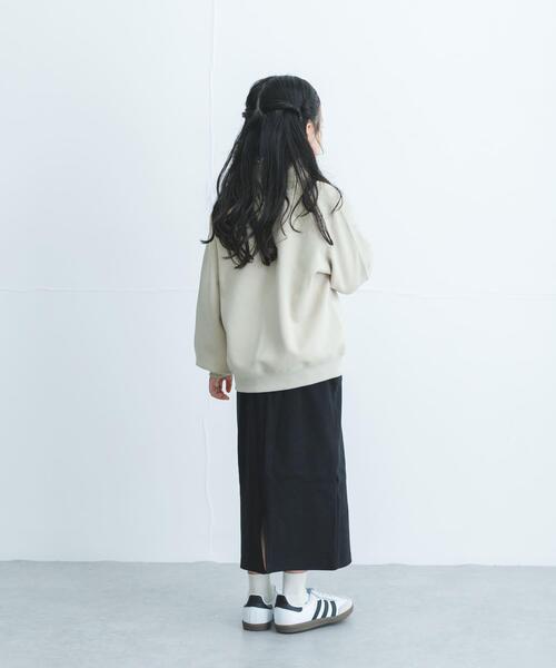 URBAN RESEARCH DOORS(アーバンリサーチドアーズ)の「『セットアップ対応』ハーフジップダンボールプルオーバー(KIDS)(Tシャツ/カットソー・キッズ・ベージュ/ブラック/グレー・135/120/105)」の19枚目の写真