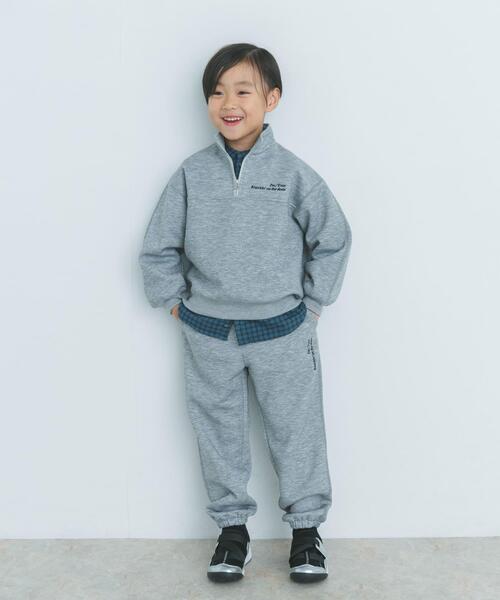 セール】『セットアップ対応』ハーフジップダンボールプルオーバー