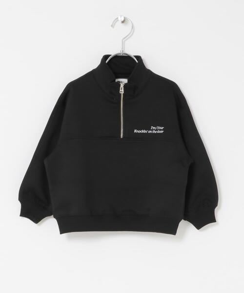 URBAN RESEARCH DOORS（アーバンリサーチドアーズ）の「『セットアップ対応』ハーフジップダンボールプルオーバー(KIDS)（Tシャツ/カットソー・キッズ・ベージュ/ブラック/グレー・135/120/105）」の20枚目の写真