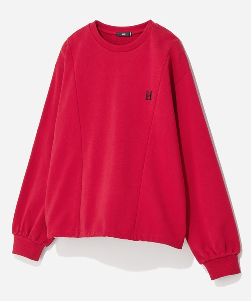 HARE（ハレ）の「【WEB限定】HAREロゴコードスウェット(HARE)（スウェット・メンズ・ブラウン/グレー/ブルー/ブラック/レッド・SMALL/MEDIUM）」の5枚目の写真