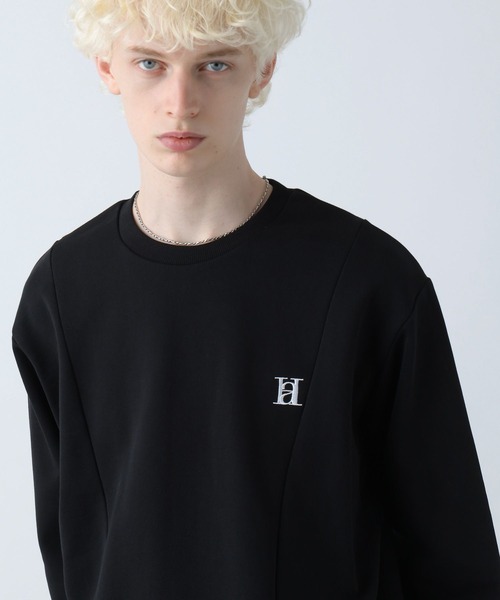 HARE（ハレ）の「【WEB限定】HAREロゴコードスウェット(HARE)（スウェット・メンズ・ブラウン/グレー/ブルー/ブラック/レッド・SMALL/MEDIUM）」の11枚目の写真