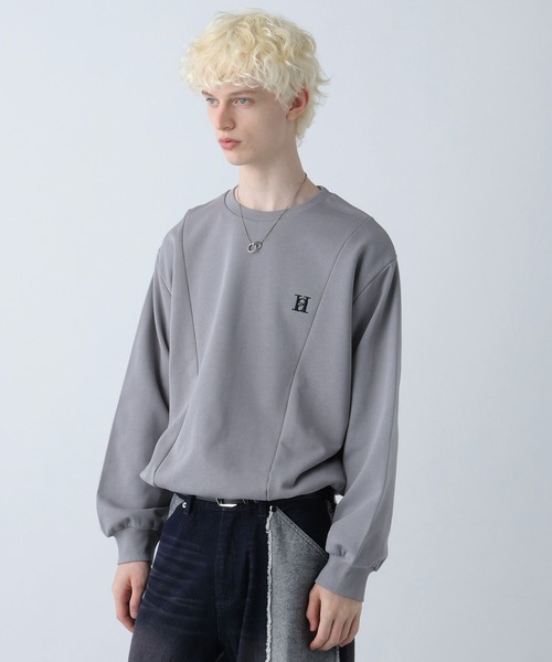 HARE（ハレ）の「【WEB限定】HAREロゴコードスウェット(HARE)（スウェット・メンズ・ブラウン/グレー/ブルー/ブラック/レッド・SMALL/MEDIUM）」の12枚目の写真