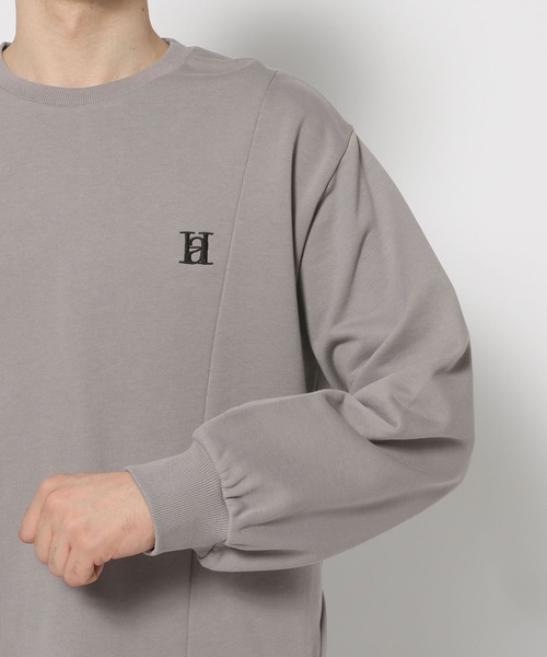 HARE（ハレ）の「【WEB限定】HAREロゴコードスウェット(HARE)（スウェット・メンズ・ブラウン/グレー/ブルー/ブラック/レッド・SMALL/MEDIUM）」の22枚目の写真