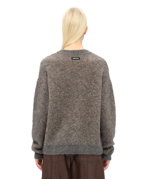 MSGM（エムエスジーエム）の「ROSES BOUQUET グラフィックセーター（ニット/セーター・レディース・グレー・S）」の3枚目の写真