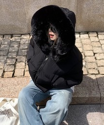 SEN TOKYO（セントーキョー）の「ファー付き ダウン ジャケット レディース フード付き 防寒 アウター（ダウンジャケット/コート）」