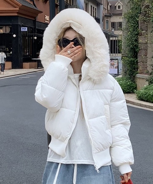 セール】ファー付きダウンジャケット（ダウンジャケット/コート）｜SEN