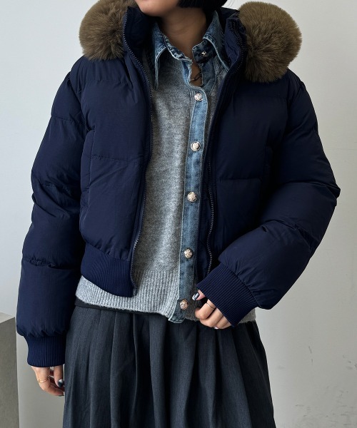 セール】ファー付きダウンジャケット（ダウンジャケット/コート）｜SEN