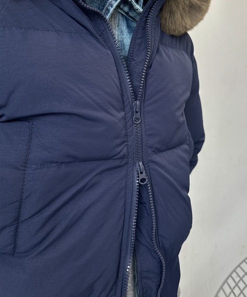 セール】ファー付き ダウン ジャケット レディース フード付き 防寒