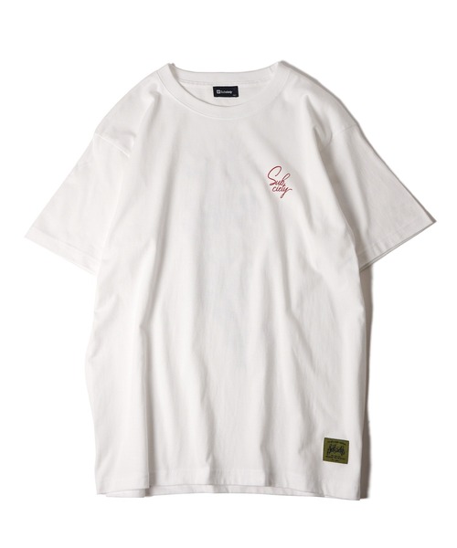 Subciety（サブサエティ）の「Spider lily tee（Tシャツ/カットソー・メンズ・ブラック/インディゴブルー/ホワイト・SMALL/MEDIUM/LARGE/X-LARGE/XX-LARGE）」の4枚目の写真