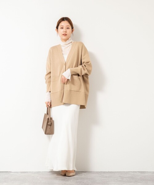 NOLLEY’S Sophi（ノーリーズソフィ）の「ウォッシャブルシアーオーガンジータートルネック（Tシャツ/カットソー・レディース・キナリ/ベビーピンク/ブラック・38）」の21枚目の写真