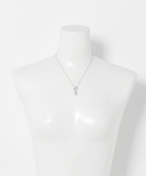 SMELLY（スメリー）の「SMELLY so　rectangle motif necklace（ネックレス・レディース・シルバー・-）」の7枚目の写真