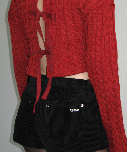 CRANK(クランク)の「コーデュロイマイクロショーツ_ブラック(その他パンツ・レディース・その他・SMALL/MEDIUM)」の8枚目の写真