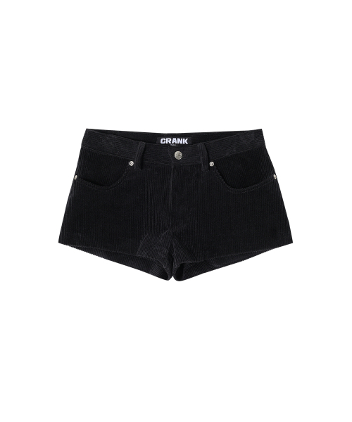 CRANK(クランク)の「コーデュロイマイクロショーツ_ブラック(その他パンツ・レディース・その他・SMALL/MEDIUM)」の9枚目の写真