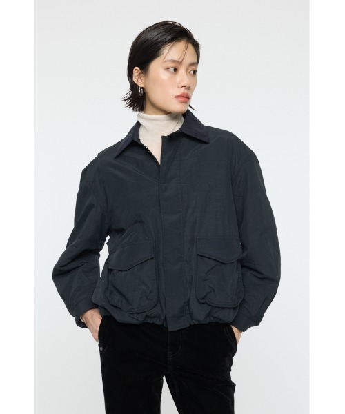 MOUSSY(マウジー)の「PU ARTWORKS FUNCTION ブルゾン(ブルゾン・レディース・ブラック・FREE)」の2枚目の写真