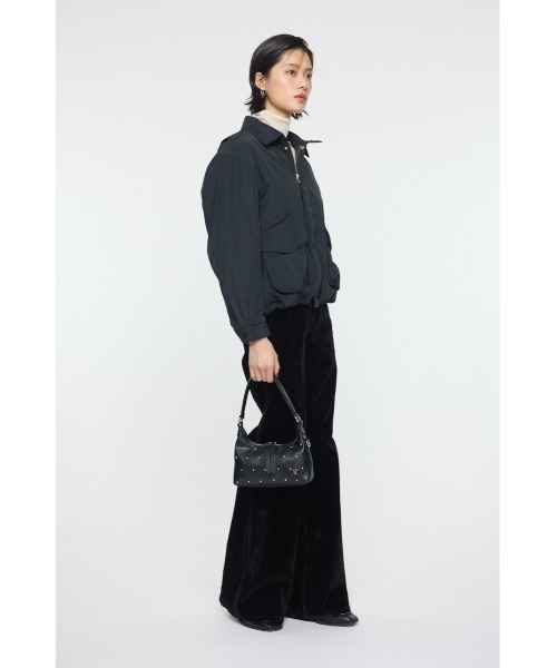 MOUSSY(マウジー)の「PU ARTWORKS FUNCTION ブルゾン(ブルゾン・レディース・ブラック・FREE)」の5枚目の写真