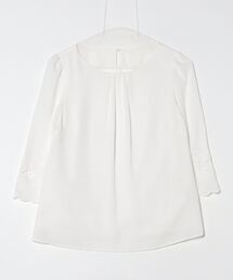 レッセパッセ  ブラウス A.PRESSE - アプレッセ2025 STYLE2 Cashmere Blend L/S Henley Neck